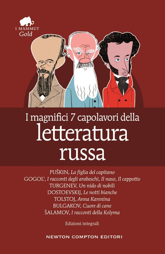 I magnifici 7 capolavori della letteratura russa Newton Compton Editori