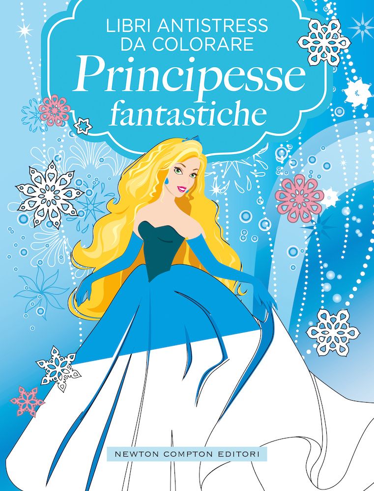 Libri antistress da colorare. Principesse fantastiche - Newton