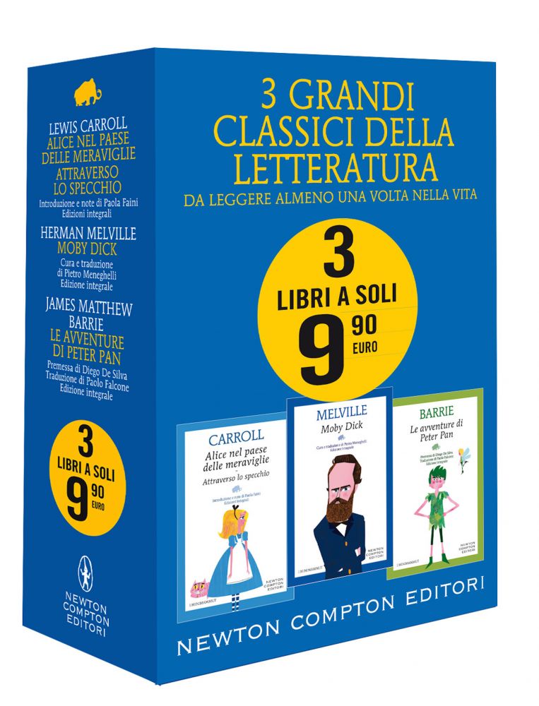 3 grandi classici della letteratura da leggere almeno una volta nella vita  - Newton Compton Editori