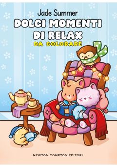 Dolci momenti di relax - da colorare